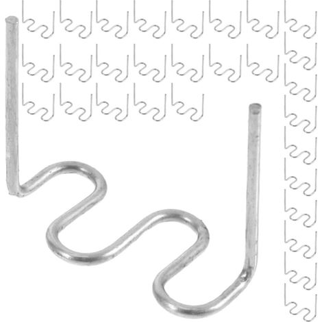 Baguettes de Soudage en Acier au Carbone 0,8mm Forme Ondulée pour Réparation de Pare-Chocs Voiture 500 Pièces Compatible Toutes Machines à Souder Plastique (1/5)