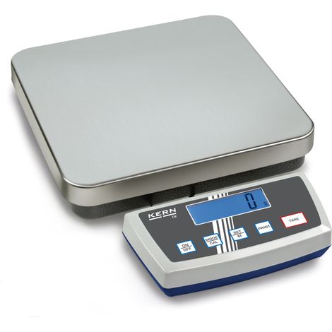 Kern Paketwaage DE 35K5D+C kalibriert, Wägebereich 15 35 kg, Ablesbarkeit 5 10 g (1/4)