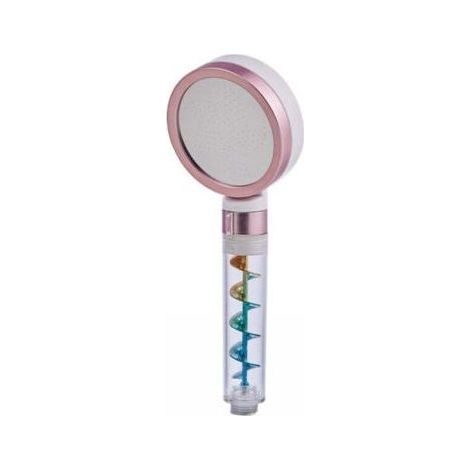 PA Pommeau De Douche Filtre Multi Filtration Eau Douce Élimination Chlore Hydratant Peau Type A Ou Rose (1/4)