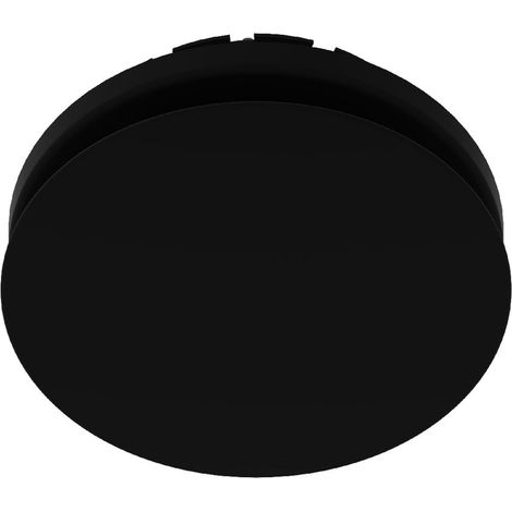 Zehnder Abluft-Tellerventil ComfoValve Luna E DN125, schwarz, Durchmesser 170mm, mit Filter