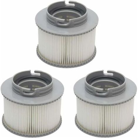 3 Spa Filter Cartouches pour MSpaFD2089, Cartouches Filtrantes de Remplacement de Filtres de Piscine pour Baignoire,Spa,Piscine, vous Donnant de l'eau Propre et Fraîche(118.5cm) (1/5)
