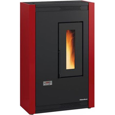 Estufa de pellets Luisella Negra Extraflame