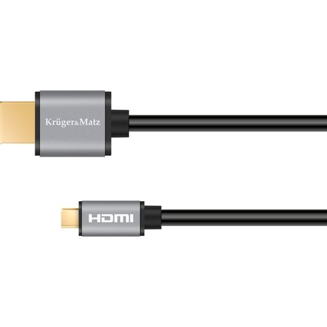 Cavo HDMI Kruger&Matz Basic 2.0 da 180 cm, 4K 60 Hz HDR (1/3)
