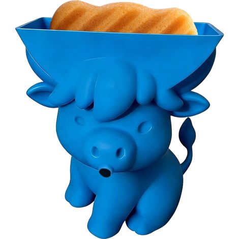 Porte-éponge de cuisine avec égouttoir et motif animal , ludique pour évier , idéal la maison , appa (1/5)