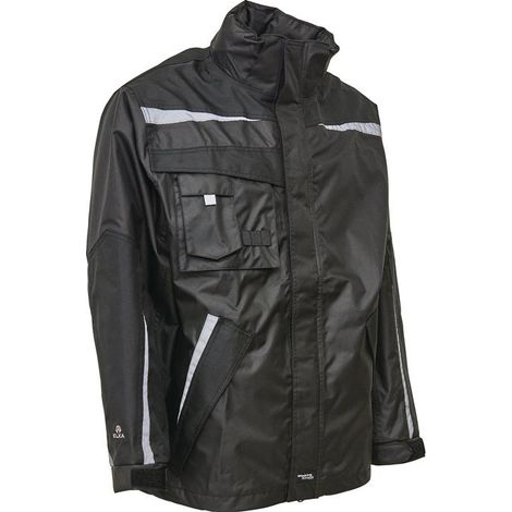 Regenschutzjacke WORKING XTREME Gr.M schwarz ELKA RAINWEAR (1/4)