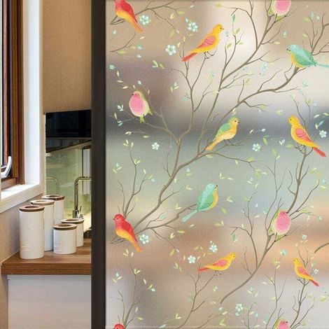 Sichtschutzfolie für seltene Perlmutt-Milchglasscheiben – 60 cm x 200 cm Weinberg – Statische Perspektive