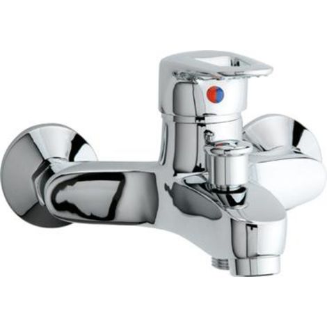 Sanitop-Wingenroth Luna Robinet mitigeur a poignée unique pour baignoire Chromé (1/2)