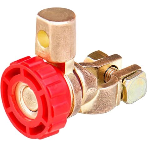 Isolateur de déconnexion de batterie automatique,isolateur de coupure de batterie pour voiture,Bouton principal de l'isolateur de batterie Accessoire d'isolateur de batterie de voiture de conceptio (1/5)