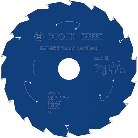 1x Lame de scie circulaire EXPERT Wood Cordless (1/5)