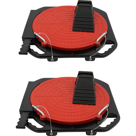 Plateau tournant d'alignement des roues, disque rotatif d'alignement de roue avant 3T pour voiture camion en alliage d'aluminium, pour outil d'alignement et d'équilibrage complet des roues (1/5)