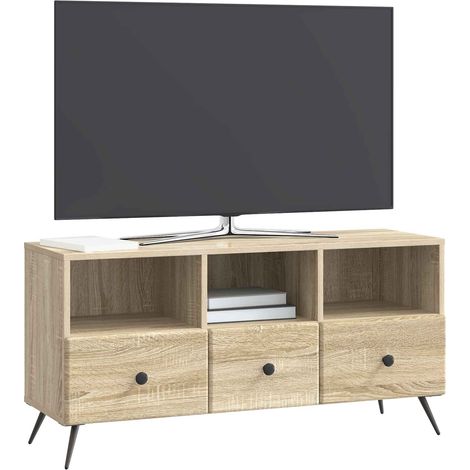 Maison Exclusive - Mobile TV Rovere Sonoma 102 x 34,5 x 50 cm Legno ingegnerizzato