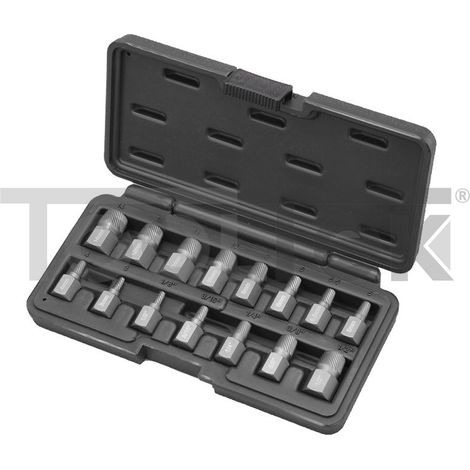 SET ESTRATTORI PER VITI ROVINATE SPEZZATE 15pz 12-16mm (1/2)