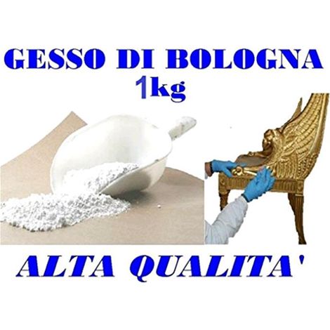 Gesso Di Bologna 1 Kg Pangesso Gesso Per Doratura E Restauro