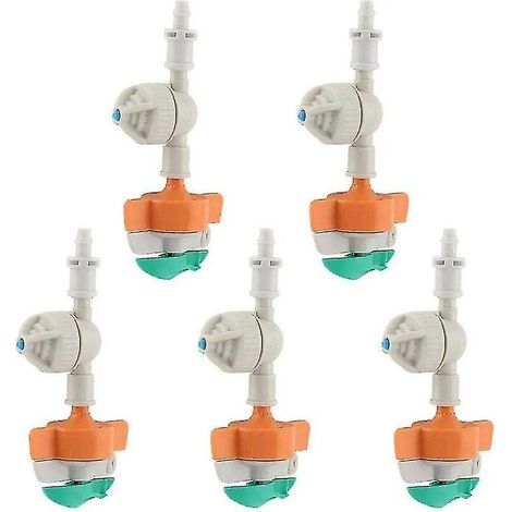 Lot de 5 arroseurs rotatifs avec arrosoir suspendu, accessoires d'arrosage de jardin pour l'arrosage du jardin (1/3)