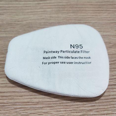 Filtres respiratoires lot de 60 blancs 5N11CN compatibles avec respirateurs séries 6000 et 7000 pour protection contre poussières fumées et produits chimiques (1/4)
