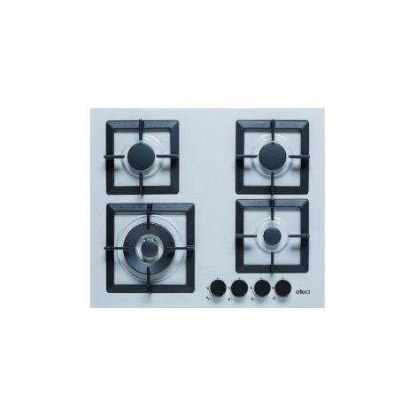 Elleci Plano 60 M79 piano cottura Alluminio Da incasso 60 cm Gas 4 Fornelli (1/3)