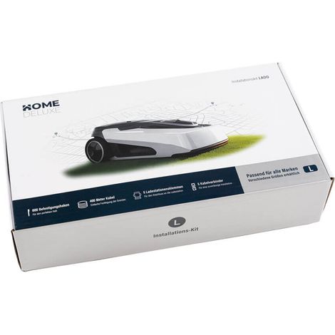 Home Deluxe - Kit di installazione per robot tosaerba  Misura: L