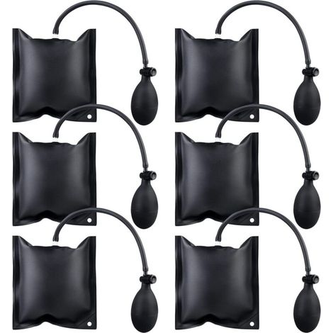 6 Pcs noir 150x163 cm Coussin De Levage, Coussin Levage, Coussin Gonflable Bricolage, Coussin De Montage Coussin D'air, Coussin D'air Gonflable, Coussin D'air Levage Coussin (1/5)