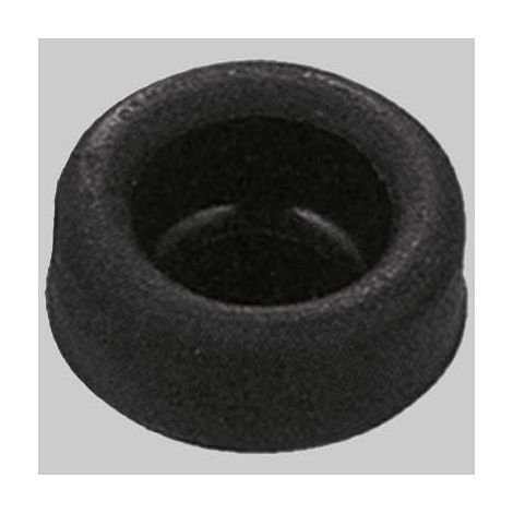 BIMORSETTO IN GOMMA NERA Tubo Ø 40 x Can 30÷32 mm MADE IN ITALY