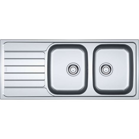 Franke Spark - Lavello SKX 621, 116x50 cm, acciaio inox 101.0504.083 (1/2)