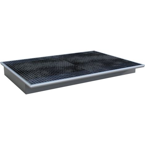 Bauer Südlohn Bac suspendu avec insert PE EHW 1800 PE, laqué, gris souris (1/2)