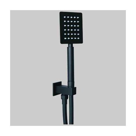 KIT QUADRO CON PRESA ACQUA NERO  1/2     MADE IN ITALY