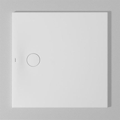 Bac à douche DU Tempano. carré 900x900mm. blanc