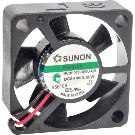 Sunon MF30100V21000UA99 Ventilateur axial 5 V/DC 7.98 m³/h (L x l x H) 30 x 30 x 10 mm
