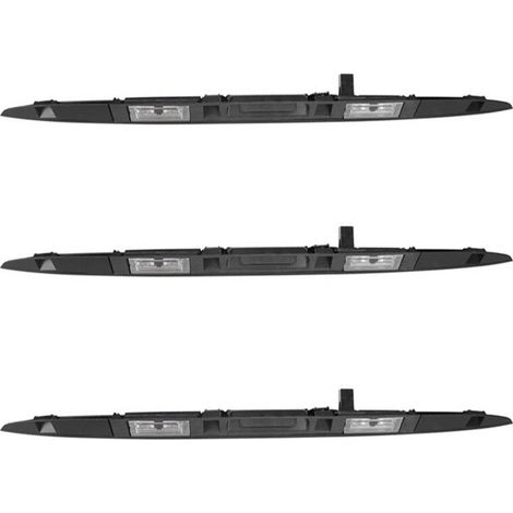 3 manijas de la tapa del maletero trasero con botón de llave para X5 E53 01-06