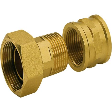 BWT HM-Abgangsverschraubung Hydro Modul, DN 20, 1", 16 bar, Messing bleifrei, 125627866 (1/2)