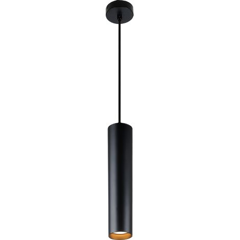 Suspension tubulaire de plafond 30cm en aluminium minimaliste,douille GU10