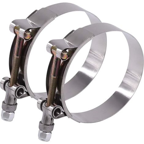 Stainless Steel T Clamps for Turbo Hose and Intercooler Cooler (70-80mm) (1/4)
