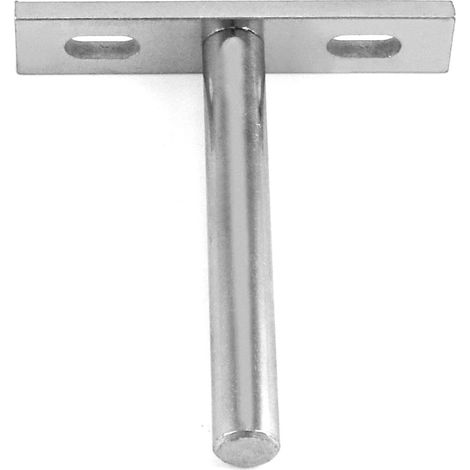 supporti invisibili per mensole da parete in legno, supporti per mensole galleggianti da 75 mm con viti di montaggio (1/4)