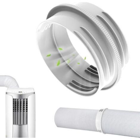 Adaptateur Tuyau Climatisation Mobile Fenêtre 130mm Intérieur 150mm Extérieur Raccord évacuation Air Chaud Compatible Universel (1/4)