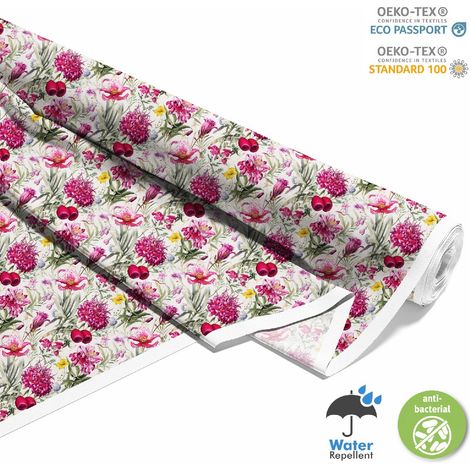 OUTDOOR DEKOSTOFFE OXFORD - Motiv Blumen I DX5653