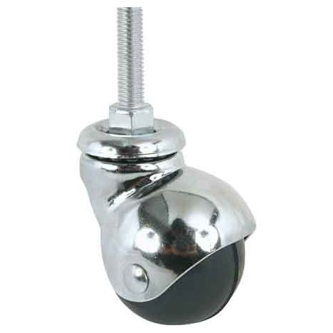 ROULETTE D'AMEUBLEMENT ART. 165B AVO 30 mm - filetage M8 - capacité 20