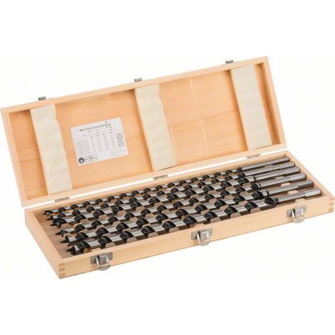 Bosch PRO Wood Holzschlangenbohrer Set, L450 mm, 6-tlg. (1/4)