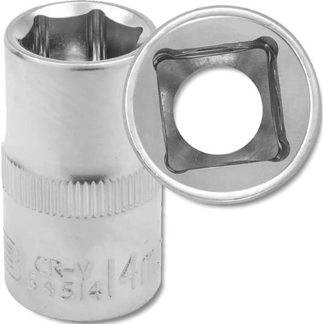 JCB Steckschlüssel 1/2" 14 mm 6-Punkt Cr-V (1/5)