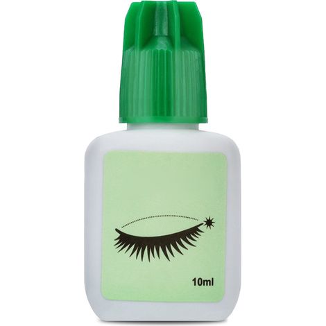 Colle pour extensions de cils 2S à séchage rapide, ingrédients sûrs, colle douce pour cils, usage domestique en salon de beauté (1/5)