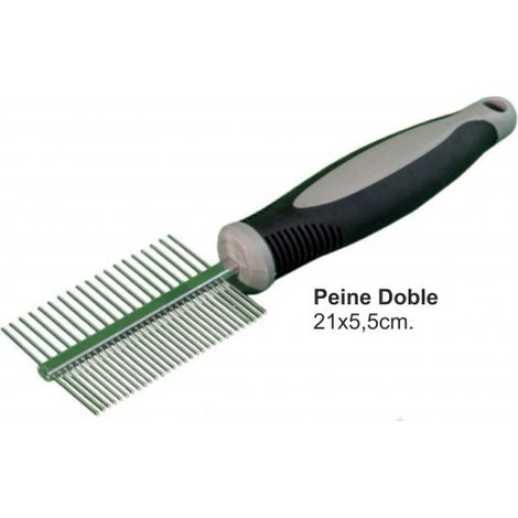 PEINE DOBLE 21x5,5cm.