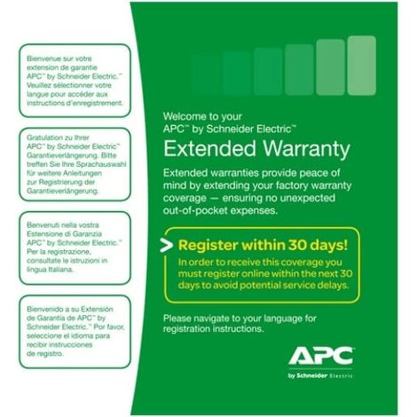 Extension de garantie apc wextwar1yr se 03 un an service rapide