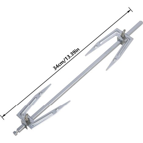 Griglia per barbecue – Griglia per barbecue, forchette di ricambio per friggitrice ad aria, forchette per pollo, accessori per barbecue in acciaio inossidabile per grigliare e cucinare. (1/4)