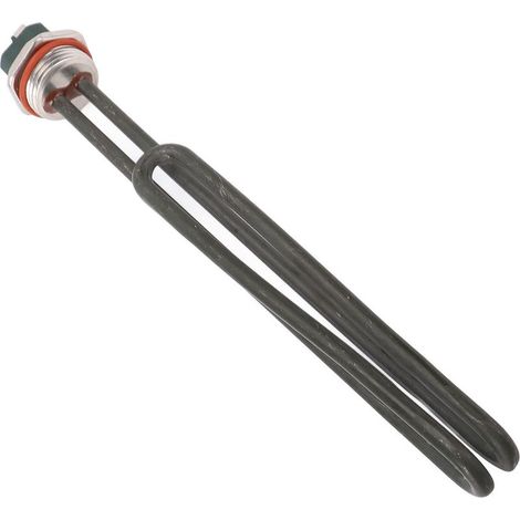Tube chauffant électrique de 120 W, thermostat pliable fileté de 1-1/4 pouce pour réservoir d'eau chaude et vaporisateur. (1/5)