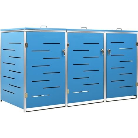 Maison Exclusive - Mülltonnenbox für 3 Tonnen 207x77,5x112,5 cm E