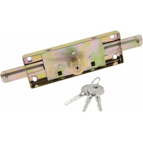Entrepôt 23 cm Longueur Hardware Pièces en métal Centre volet roulant serrure de porte (1/3)