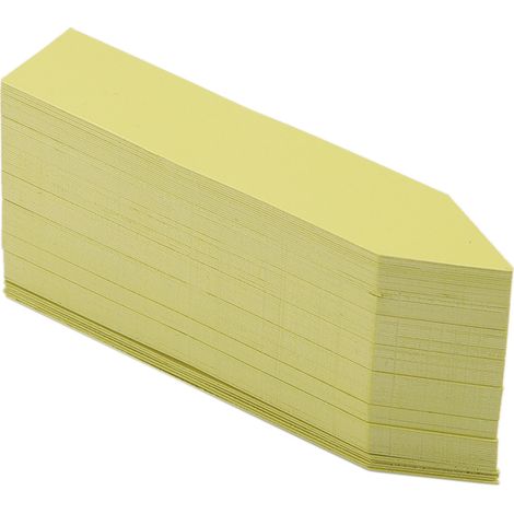 100 Étiquettes de Jardin en Plastique pour Semis et Plantes, Marqueurs de Pots Jaunes (1/5)