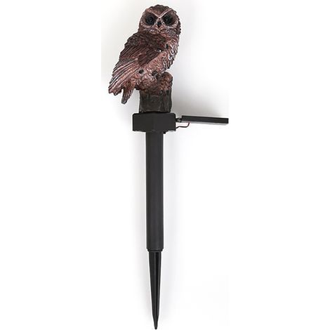 Le jardin de lumière de pelouse de hibou solaire de LED allume les lumières décoratives extérieures portatives économiseuses d'énergie (1/5)