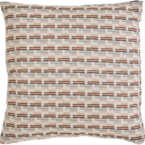 Coussin Déco en Jacquard "Skylounge" 38x38cm Multicolore (1/4)