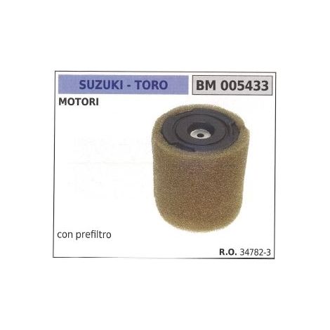 Filtro aria con prefiltro TORO per motore rasaerba 2 tempi 005433