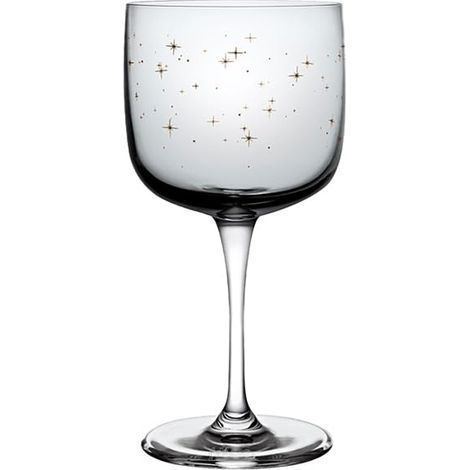 Ensemble de deux verres à vin, transparents, en cristallin (1/5)